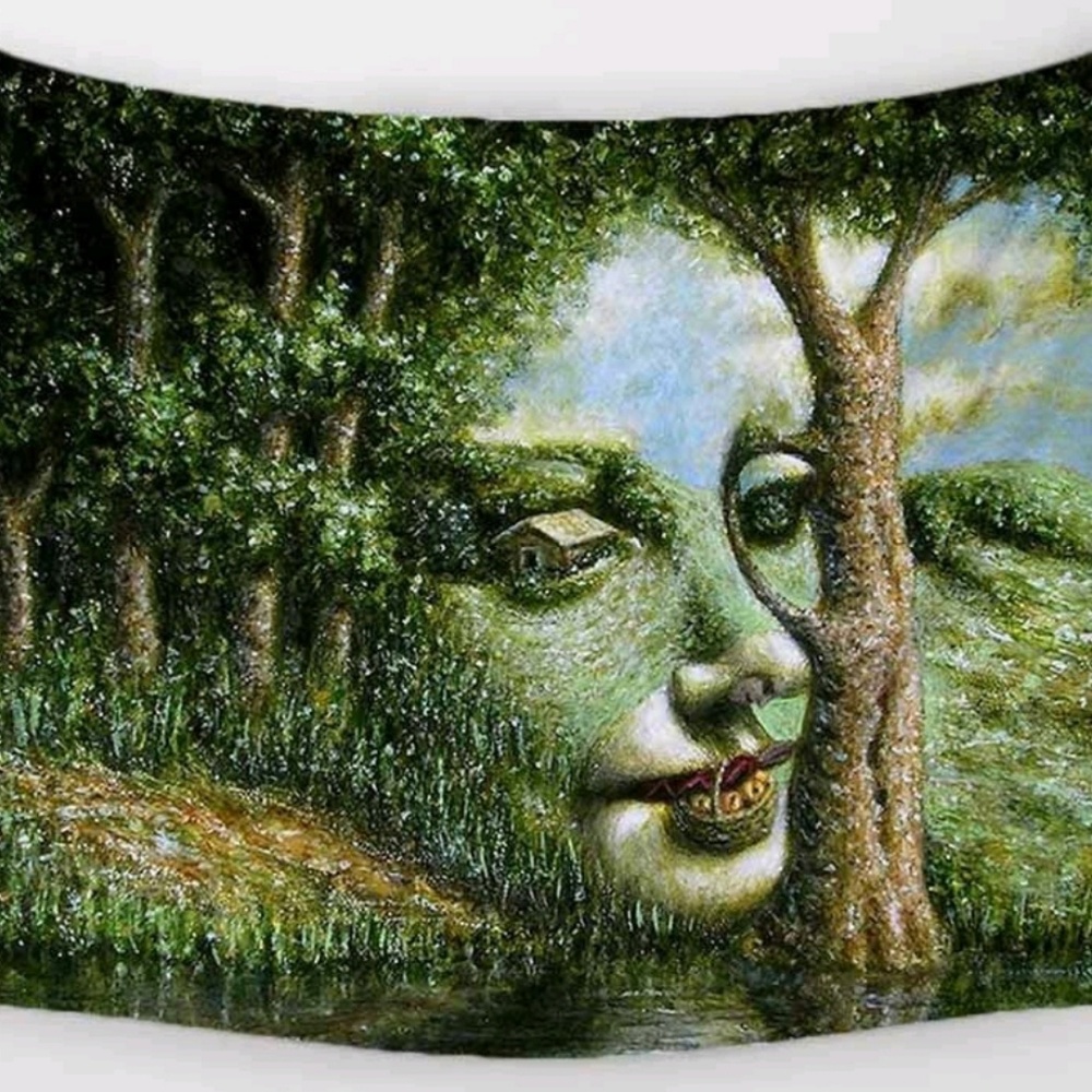 Optical Illusions Tapestry
